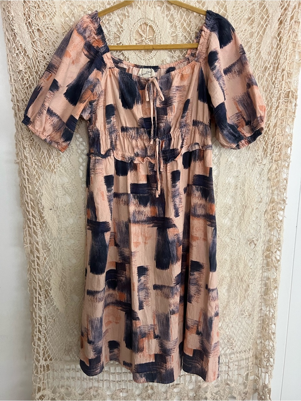 Universal Thread 100% Cotton Peasant Style Dress